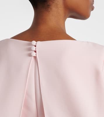 Yuna caped embellished gown | Safiyaa