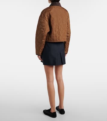 Re-Nylon quilted cropped jacket | Prada