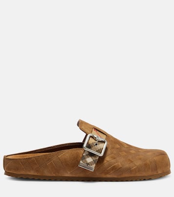 Slippers aus Veloursleder | Burberry