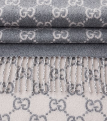 GG wool and cashmere blanket | Gucci