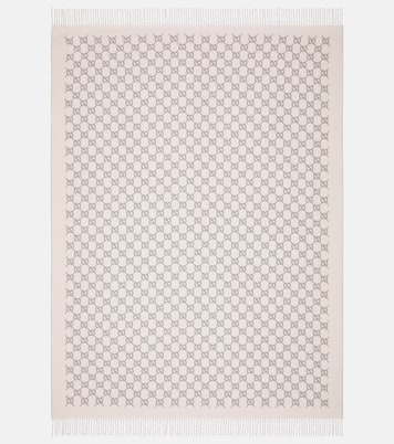 GG wool and cashmere blanket | Gucci