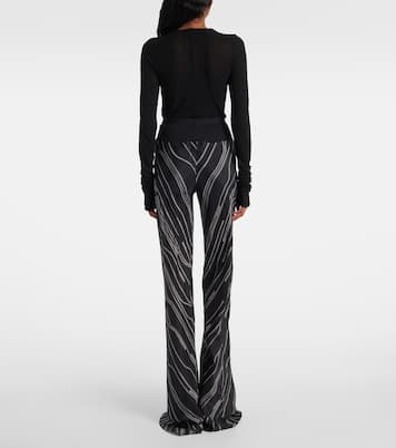 Weite Hose Bias aus Cady-Crêpe | Rick Owens