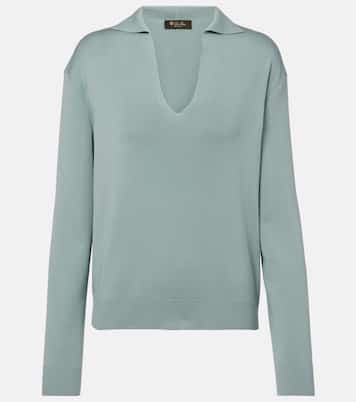 Polopullover aus Seide und Baumwolle  | Loro Piana