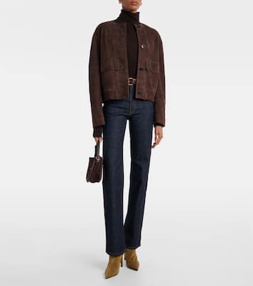 Ankle Boots Frankie 85 aus Veloursleder | Jimmy Choo