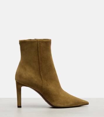 Ankle Boots Frankie 85 aus Veloursleder | Jimmy Choo