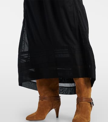 Maxikleid Gisela aus Baumwolle mit Spitze | Marant Etoile