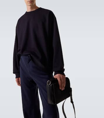 سويت شيرت من القطن الجيرسيه | Dries Van Noten