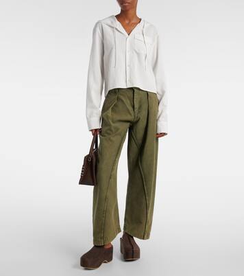 Suede platform mules | JW Anderson