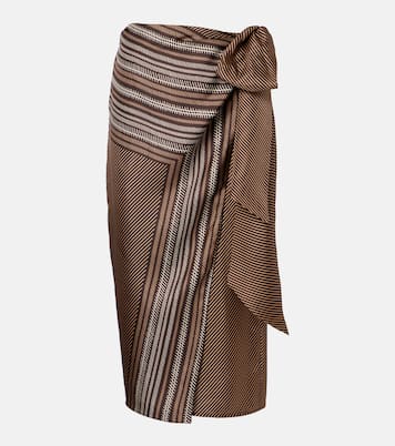 Wickelrock Edro aus Seide | Max Mara