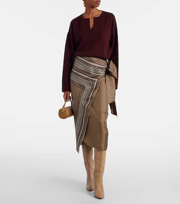 Wickelrock Edro aus Seide | Max Mara