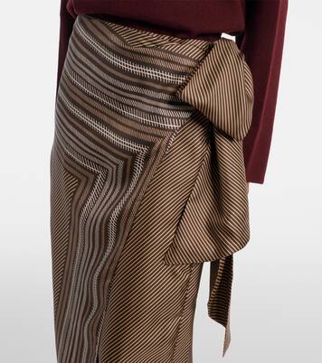 Wickelrock Edro aus Seide | Max Mara