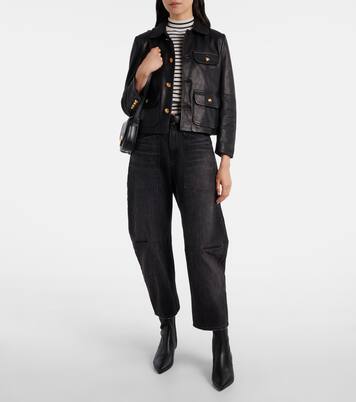 Lisa leather ankle boots | Veronica Beard