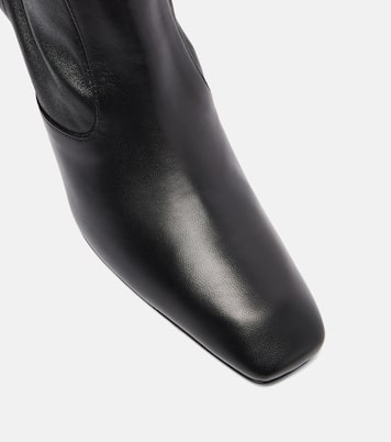 Overknee-Stiefel aus Leder | Toteme