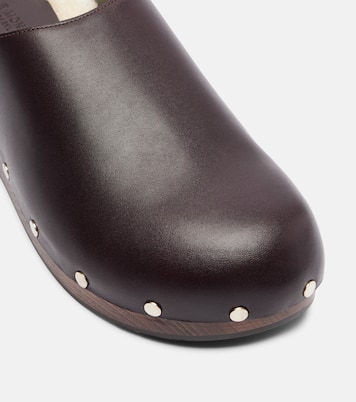 Agnes studded leather mules | Le Monde Béryl