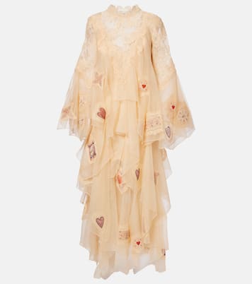Robe Hypnotic Cascading aus Seidenorganza | Zimmermann