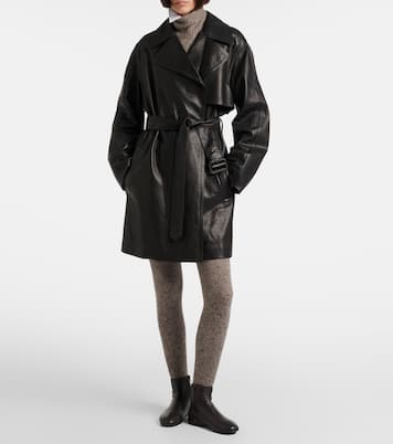 Mumu cashmere tweed tights | The Row