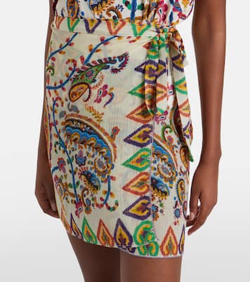 페이즐리 시어 비치 커버업 | Etro