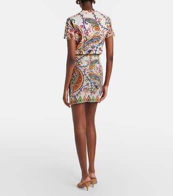 페이즐리 시어 비치 커버업 | Etro