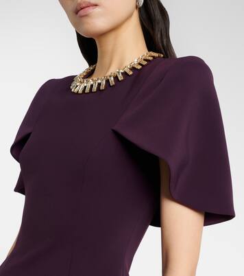 Thalia crystal-embellished midi dress | Jenny Packham