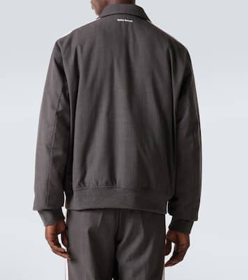 X Wales Bonner Blouson aus einem Wollgemisch | Adidas