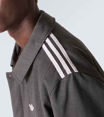 X Wales Bonner Blouson aus einem Wollgemisch | Adidas