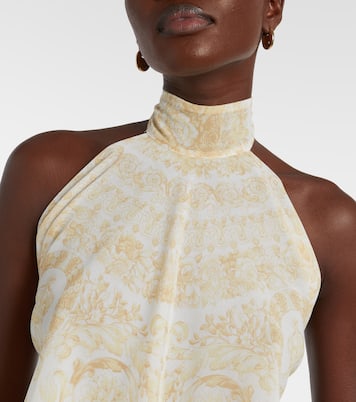 Top en georgette imprimé | Versace