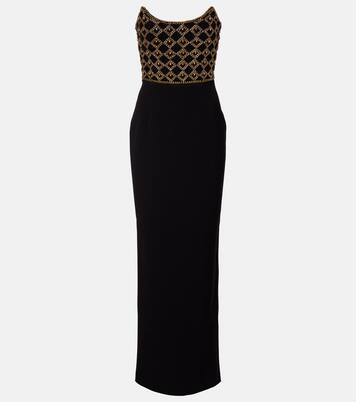 Vesper embellished corset gown | Rebecca Vallance