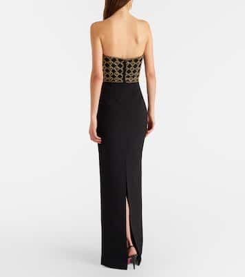 Vesper embellished corset gown | Rebecca Vallance