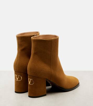 Fawcette 75 suede ankle boots | Valentino Garavani