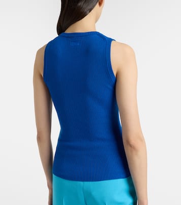 Ribbed-knit wool tank top | Chloé