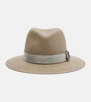 Chapeau fedora en paille | Brunello Cucinelli