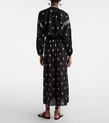 Besticktes Maxikleid Rodilia aus Seide | Isabel Marant