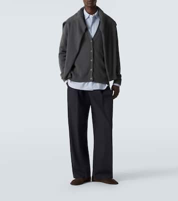 Cardigan Dine en cachemire et lin | The Row