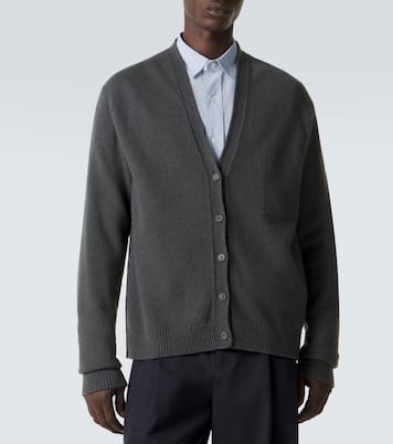 Cardigan Dine en cachemire et lin | The Row