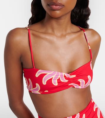 Bedrucktes Bikini-Oberteil Lilo | Cala de la Cruz