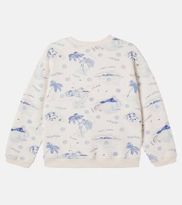 Tonino printed cotton sweatshirt | Bonpoint