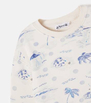Tonino printed cotton sweatshirt | Bonpoint
