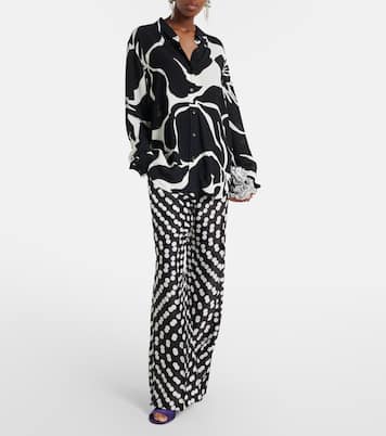 Pantalon ample à pois | Dries Van Noten