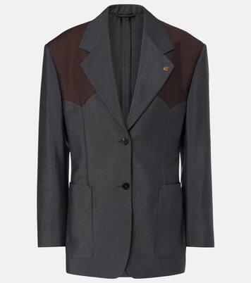 Blazer Medusa aus Wolle und Mohair | Versace