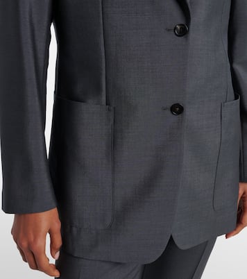 Blazer Medusa aus Wolle und Mohair | Versace