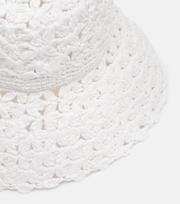 Crochet bucket hat | Aquazzura