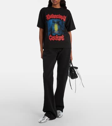 T-shirt imprimé en coton | Balenciaga