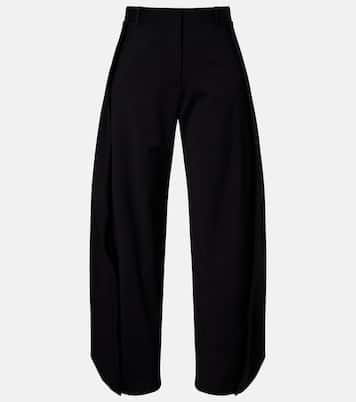 Draped wool wide-leg pants | Loewe