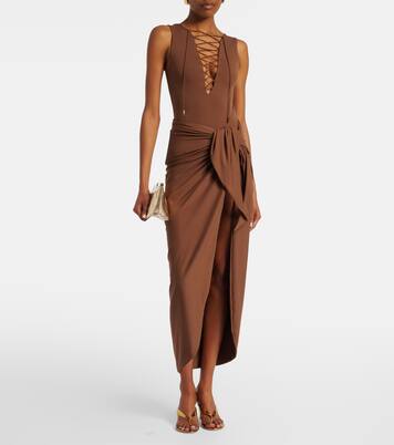 Swimsuit and beach cover-up set | Taller Marmo
