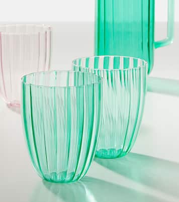 Set of 2 glass tumblers | Dolce&Gabbana Casa