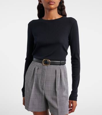 Ribbed-knit T-shirt | Max Mara