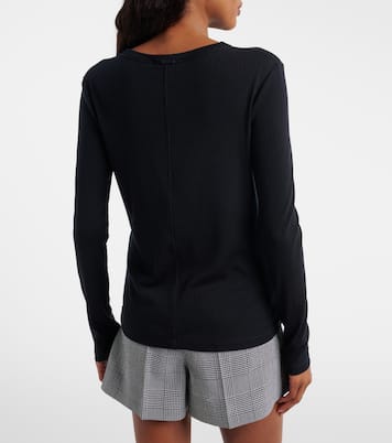 Ribbed-knit T-shirt | Max Mara