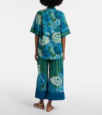 Pantaloni Margo a gamba larga in cotone | Alémais