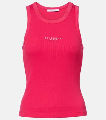 Logo printed cotton top | Givenchy