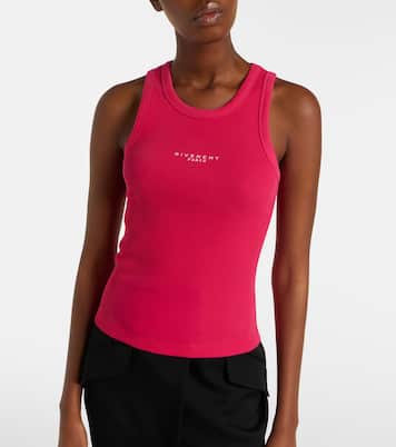 Logo printed cotton top | Givenchy